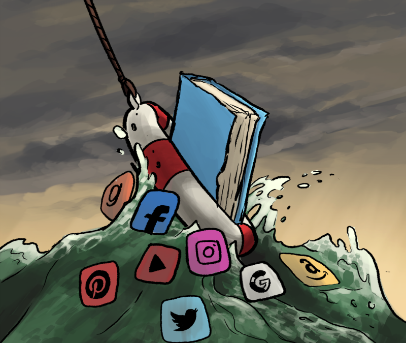 how to market your book using social media marketing